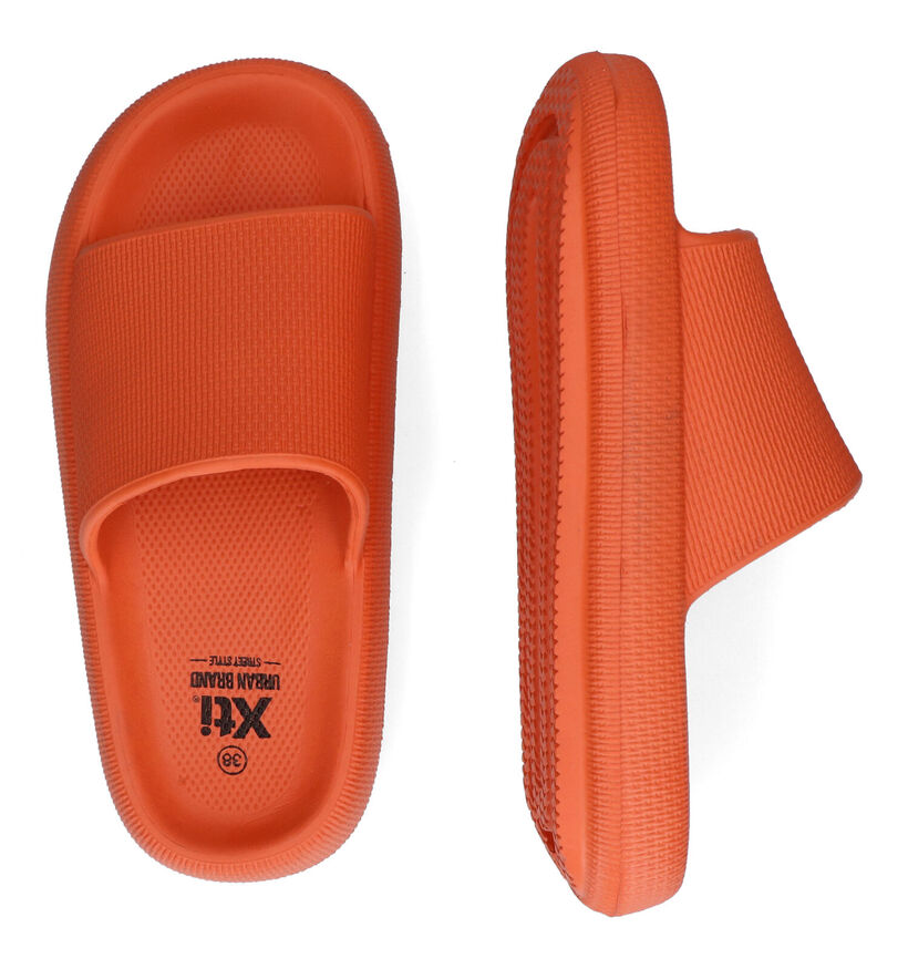 Xti Oranje Badslippers voor dames (317105)