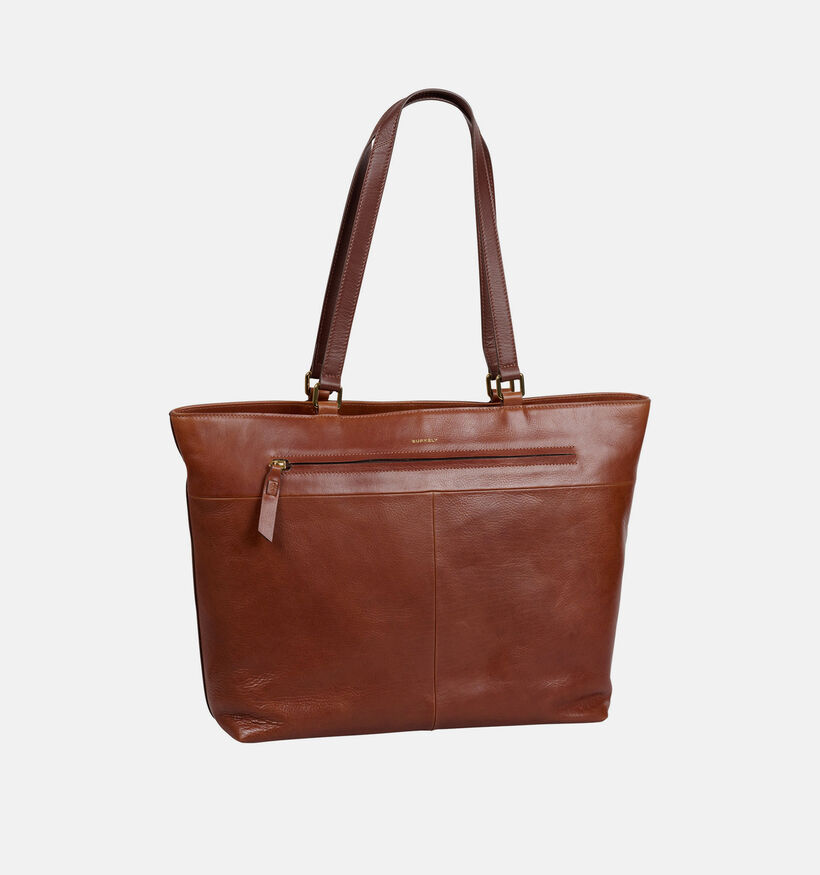 Burkely Fine Florence Cabas en Cognac pour femmes (380444)