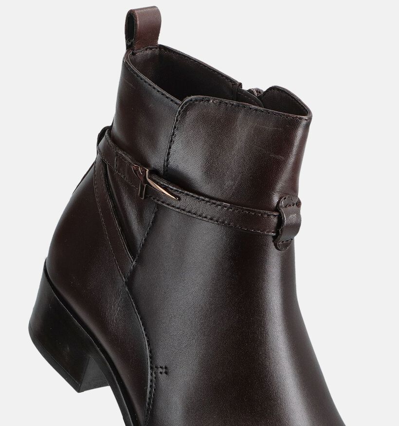 Tamaris Bottines en Brun foncé pour femmes (362757)