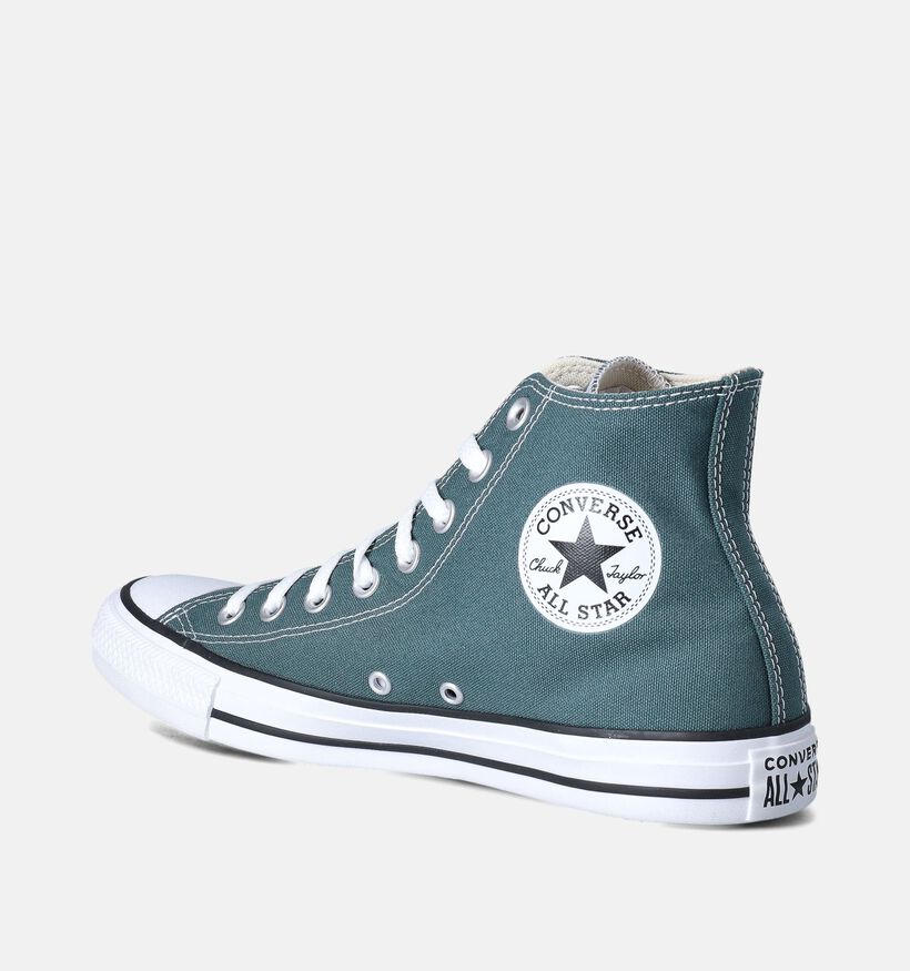 Converse Chuck Taylor All Star High Baskets montantes en Vert pour hommes (356937) - pour semelles orthopédiques