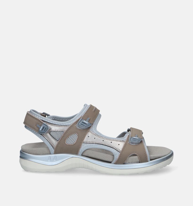 G-Comfort Taupe Sandalen voor steunzolen Dames Sandalen,Lage