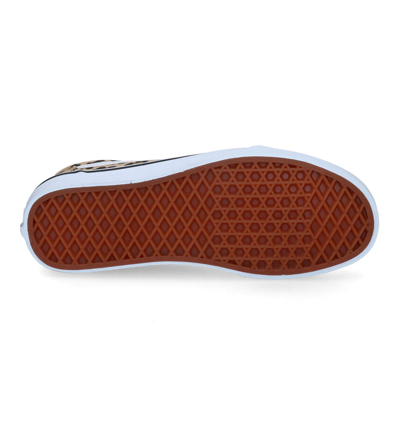 Vans Ward Baskets de skate en Rose pour femmes (327993)