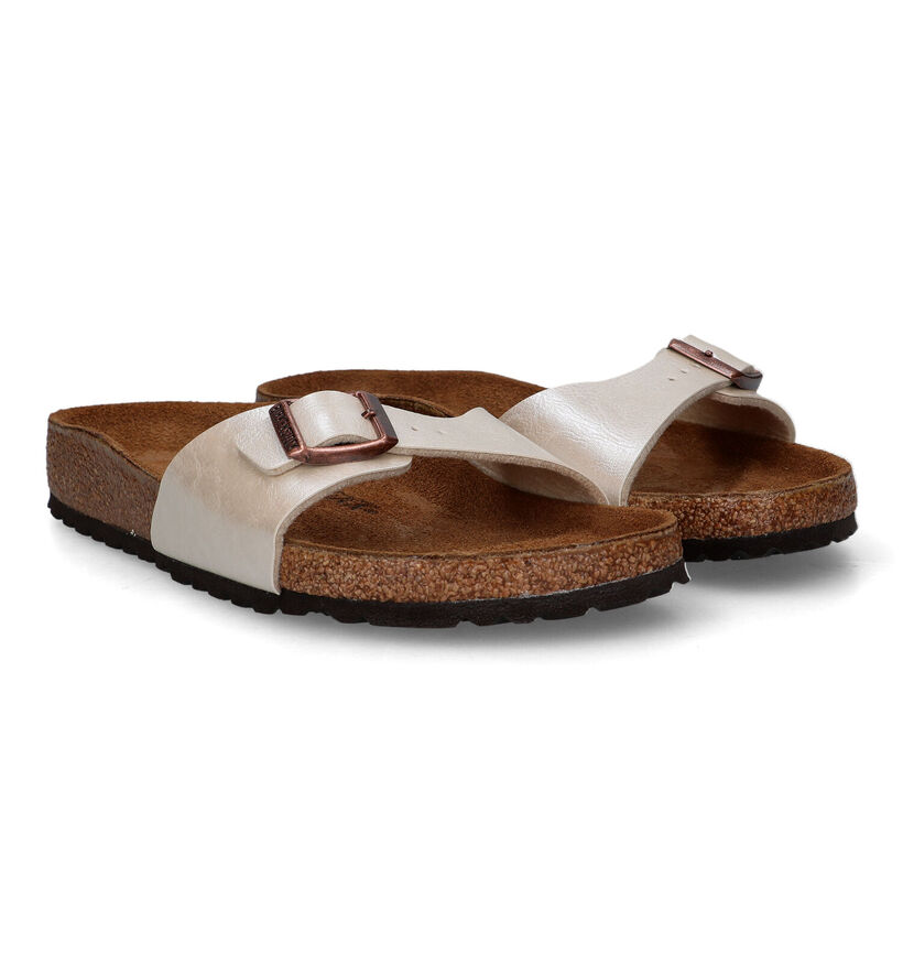 Birkenstock Madrid Zwarte Slippers voor dames (302977)