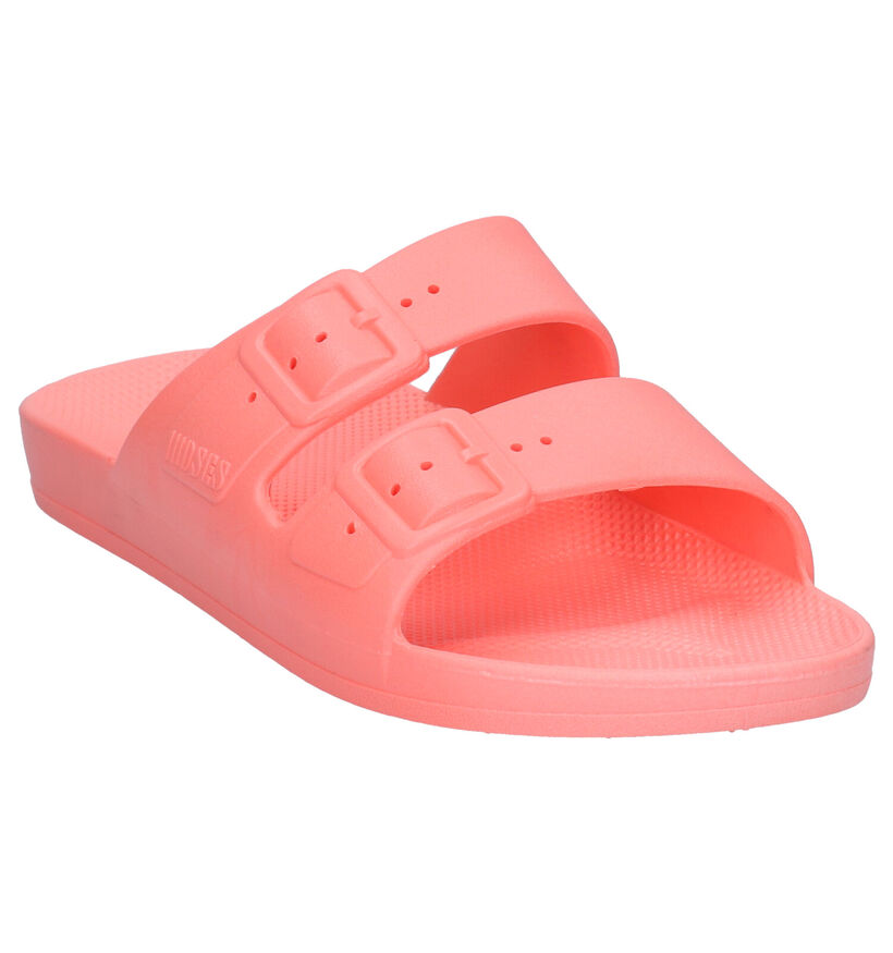 Freedom Moses Basic Groene Slippers in kunststof (288370)