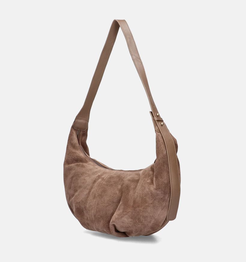DSTRCT Portland Road Taupe Schoudertas voor dames (353933)
