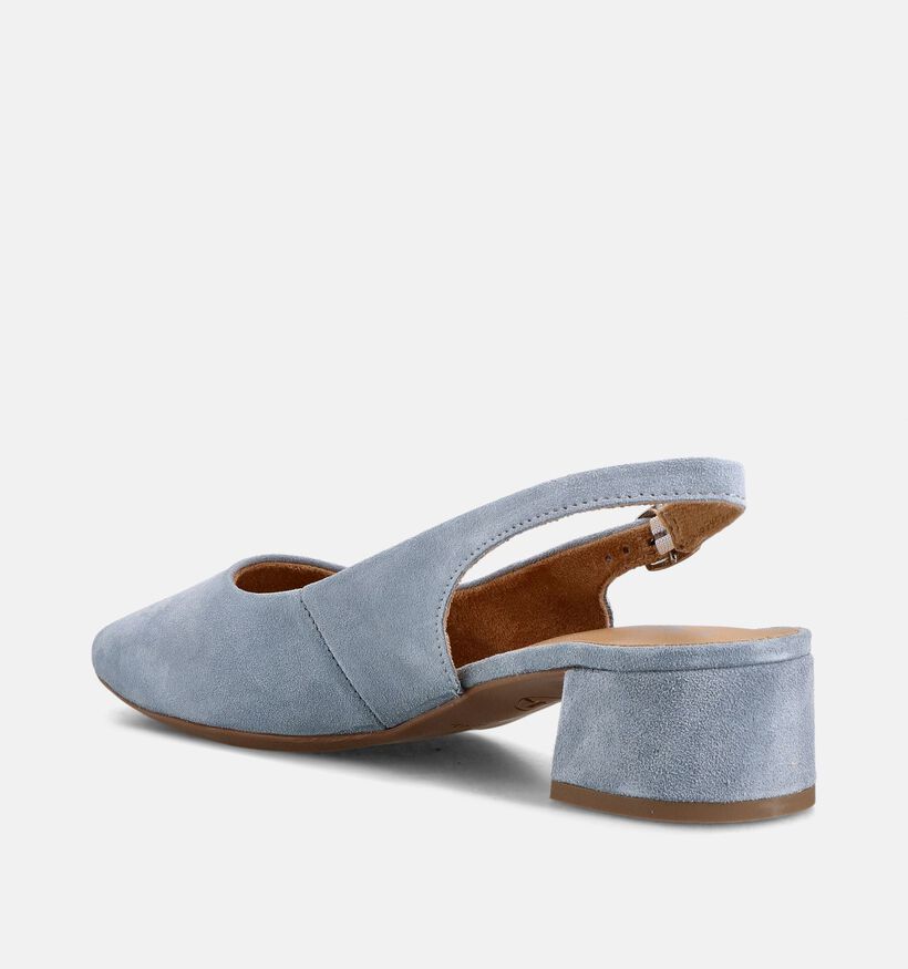 Tamaris Lichtblauwe Slingback Pumps voor dames (380028)