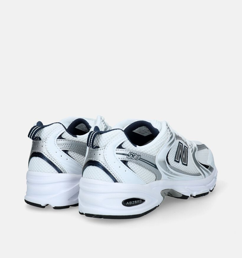 New Balance MR 530 Witte Sneakers voor heren, jongens (350074) - geschikt voor steunzolen
