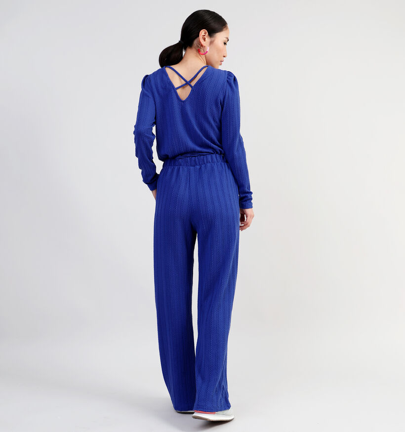 Vero Moda Geleste HW Pantalon large en Bleu pour femmes (335314)