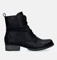 Rieker Bottines avec lacets en Noir pour femmes (331613)