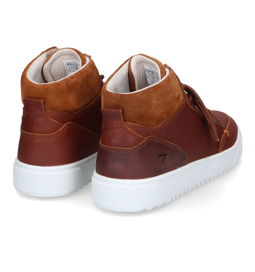 Hub Dundee Grijze Hoge Schoenen voor heren (314730) - geschikt voor steunzolen