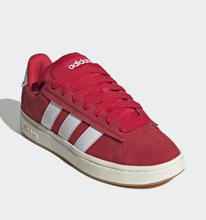adidas Grand Court Baskets en Rouge pour hommes (357297) - pour semelles orthopédiques