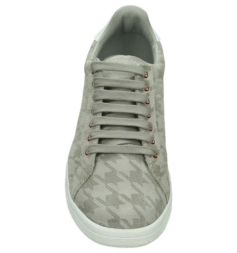 Fred Perry Baskets basses en Taupe en nubuck (201469)