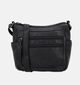 Hide & Stitches Sac port&eacute; crois&eacute; en Noir pour femmes (380963)