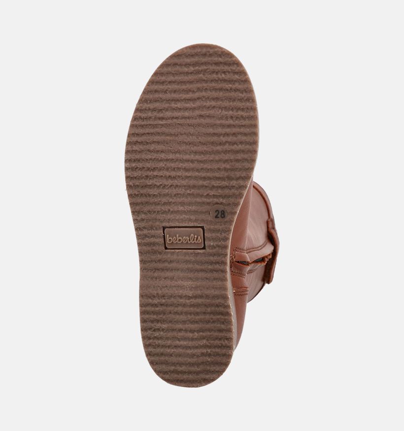 Beberlis Bottes hautes en Cognac pour filles (380657)