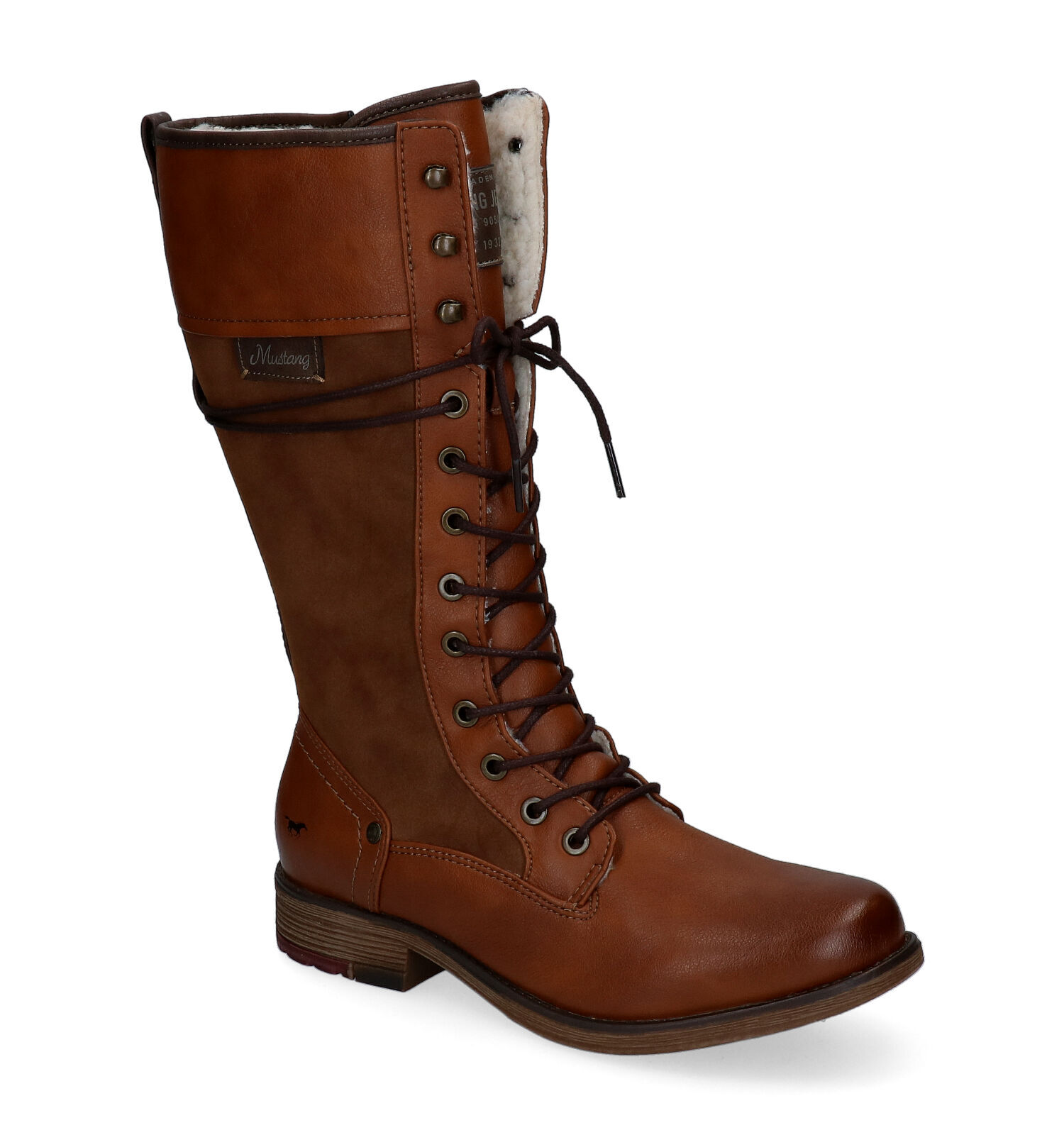 Mustang Cognac Korte Laarzen | TORFS.BE | Gratis verzend en retour