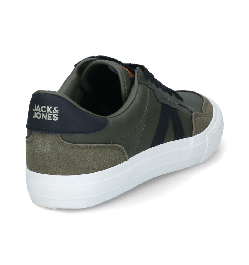 Jack & Jones Morden Pu Combo Zwarte Veterschoenen in kunstleer (314957)