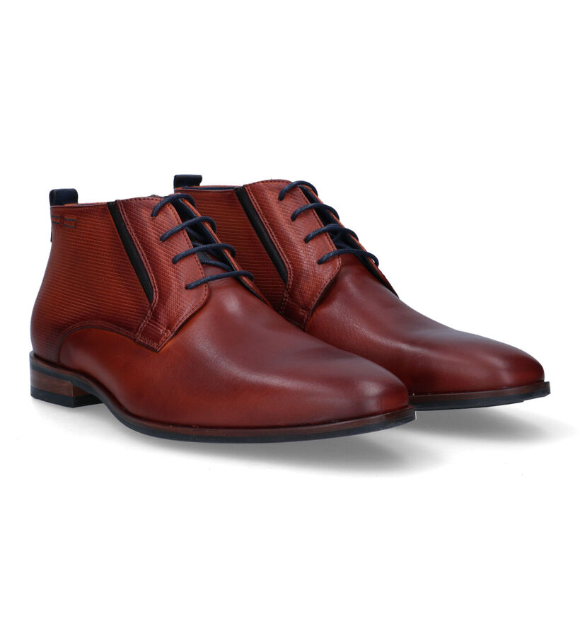 Berkelmans Estoril Cognac Geklede Schoenen voor heren (329600)