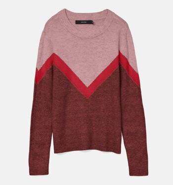 Vero Moda Truien Bordeaux/Groen