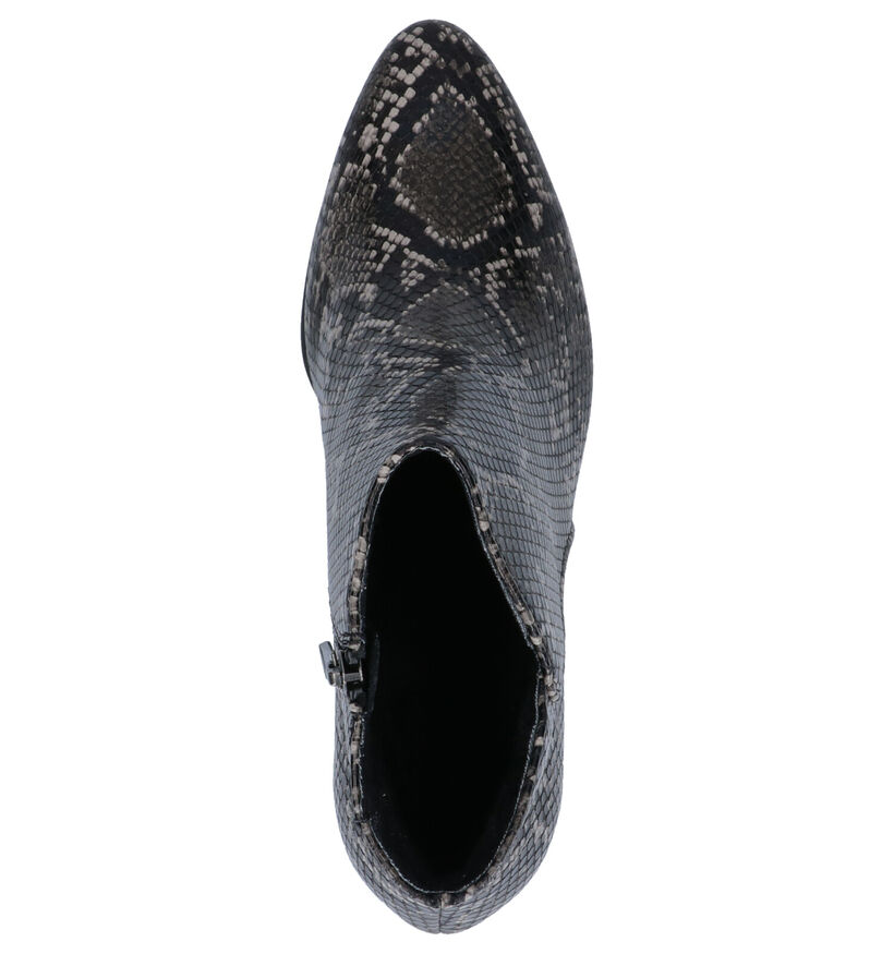 Marco Tozzi Bottines à talons en Noir en simili cuir (257570)