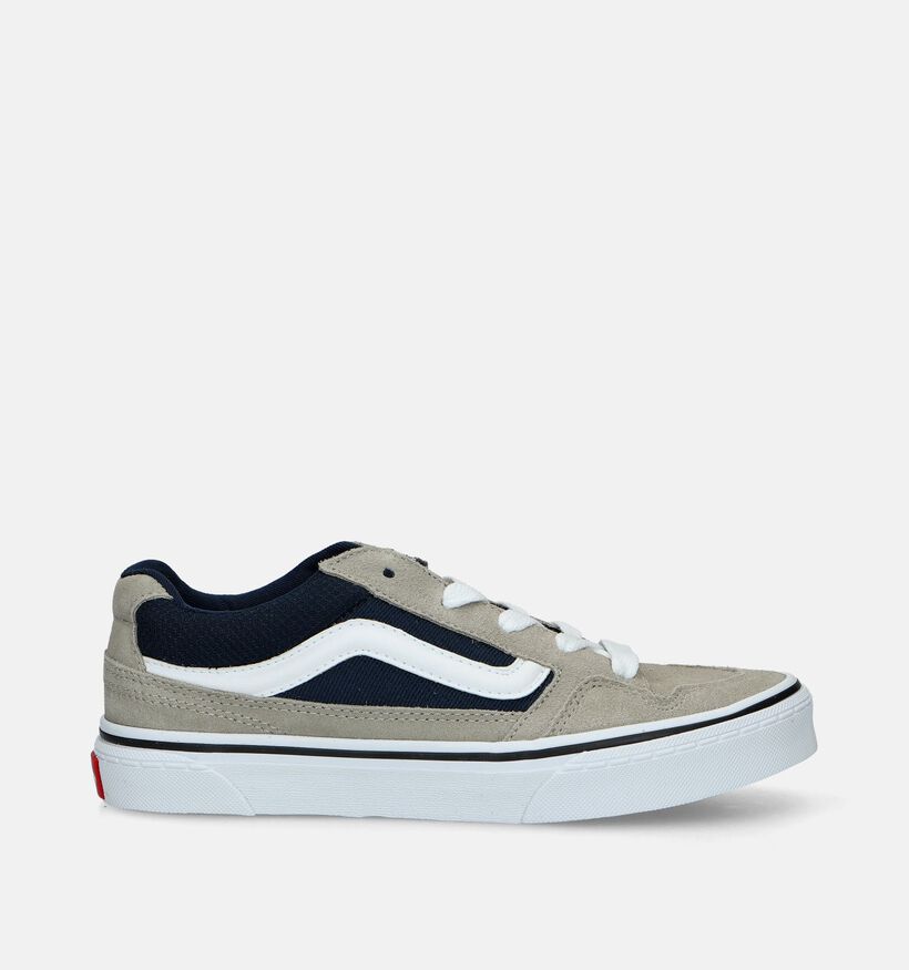 Vans Caldrone Baskets de skate en Beige pour garçons (336498)