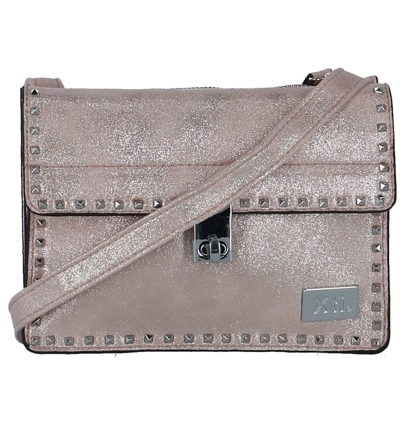 Xti Crossbody Tas Rose Gold in stof (224055)