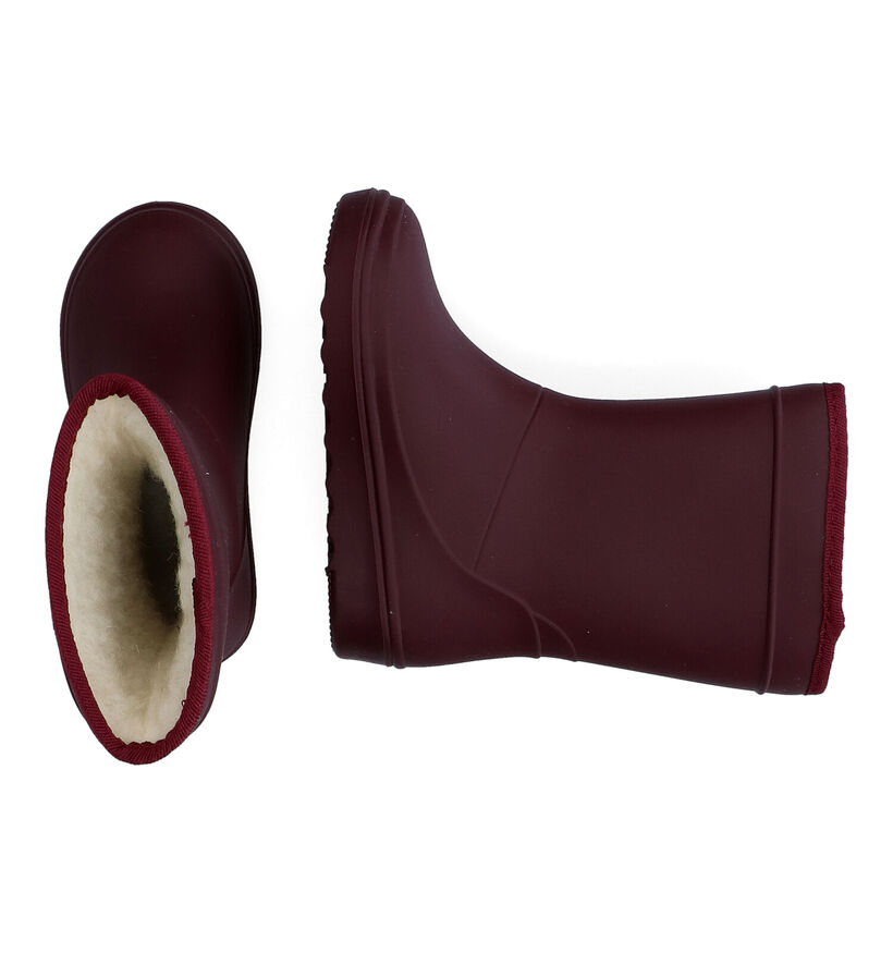 Enfant Bottes de pluie en Bordeaux pour filles, garçons (297696)
