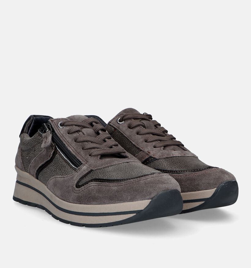 Solemade Ruby 70 Taupe Sneakers voor dames (331669) - geschikt voor steunzolen