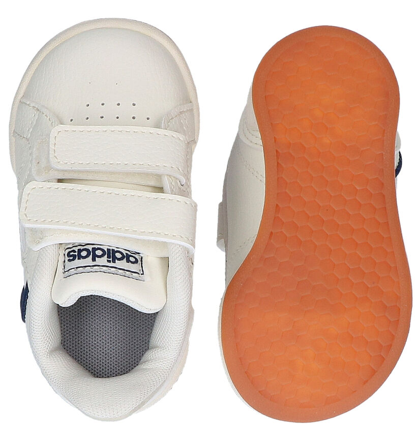 adidas Roguera I Witte Babysneakers in kunstleer (290780)