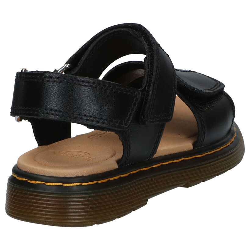 Dr. Martens Romi Zwarte Sandalen in kunstleer (284587)