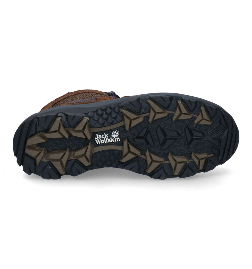 Jack Wolfskin Vojo 3 Texapore Bruine Wandelschoenen voor heren (302186) - geschikt voor steunzolen