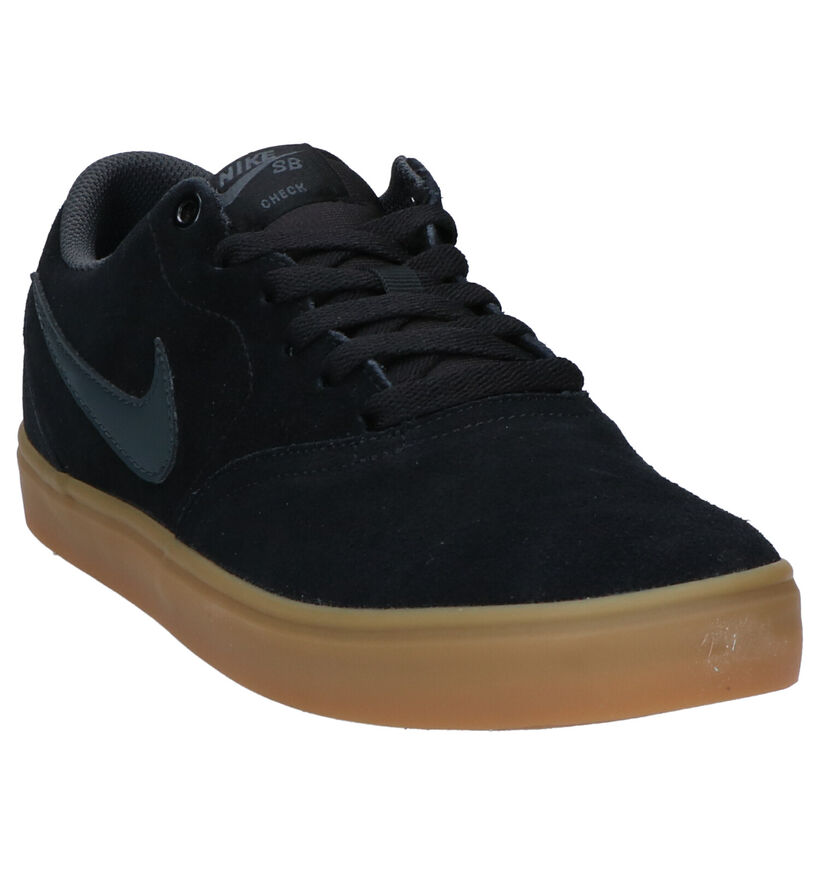 Nike SB Check Solar Kaki Sneakers in daim (262225)