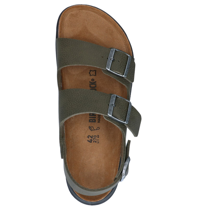 Birkenstock Milano Sandales en Marron pour hommes (351144)