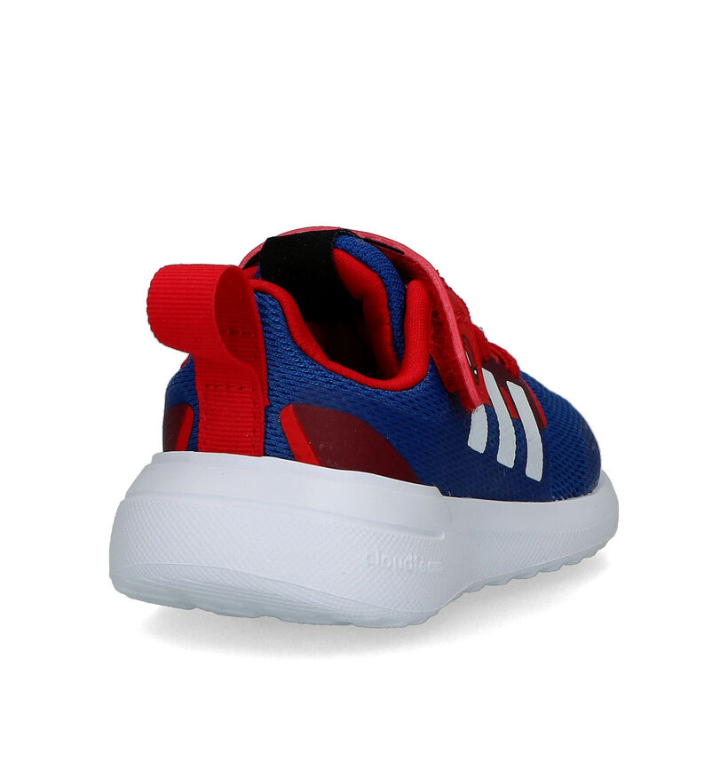 adidas Fortarun 2.0 Spiderman Baskets en Bleu pour garçons (318806)