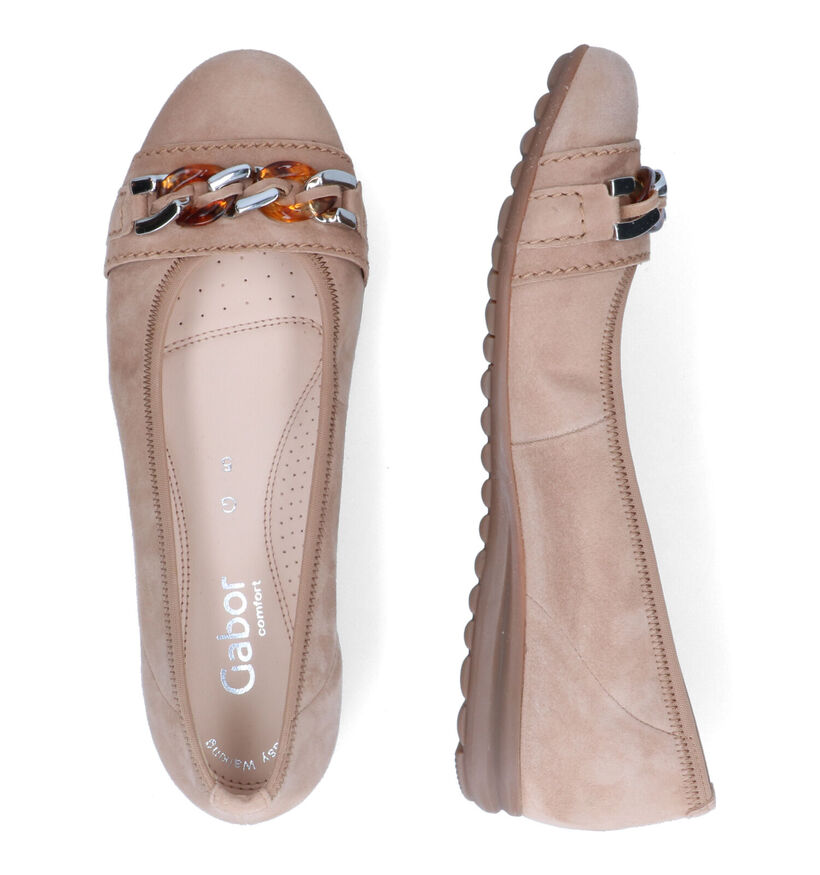 Gabor Easy Walking Zwarte Ballerina's voor dames (306535)