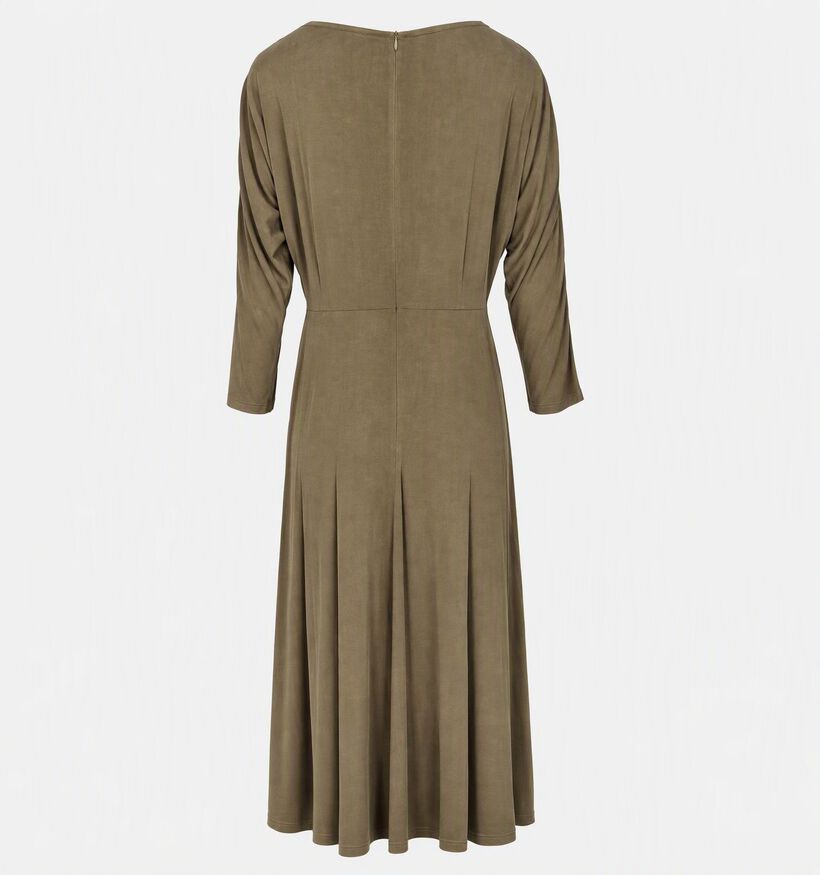 Orfeo Mylene Kakigroene Midi-Jurk voor dames (381658)