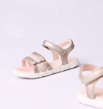 Geox Respira Sandalen Goud/Roze