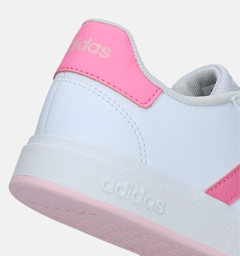 adidas Grand Court 2.0 K Witte Sneakers voor meisjes (341678)
