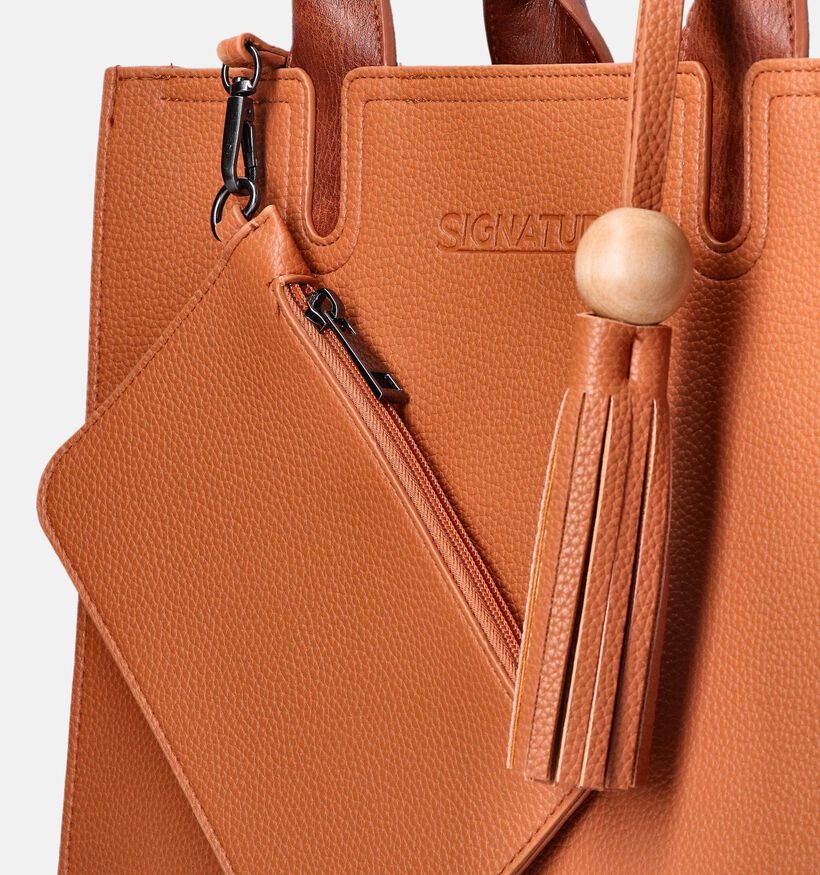 Signatur Cognac Handtas voor dames (359018)