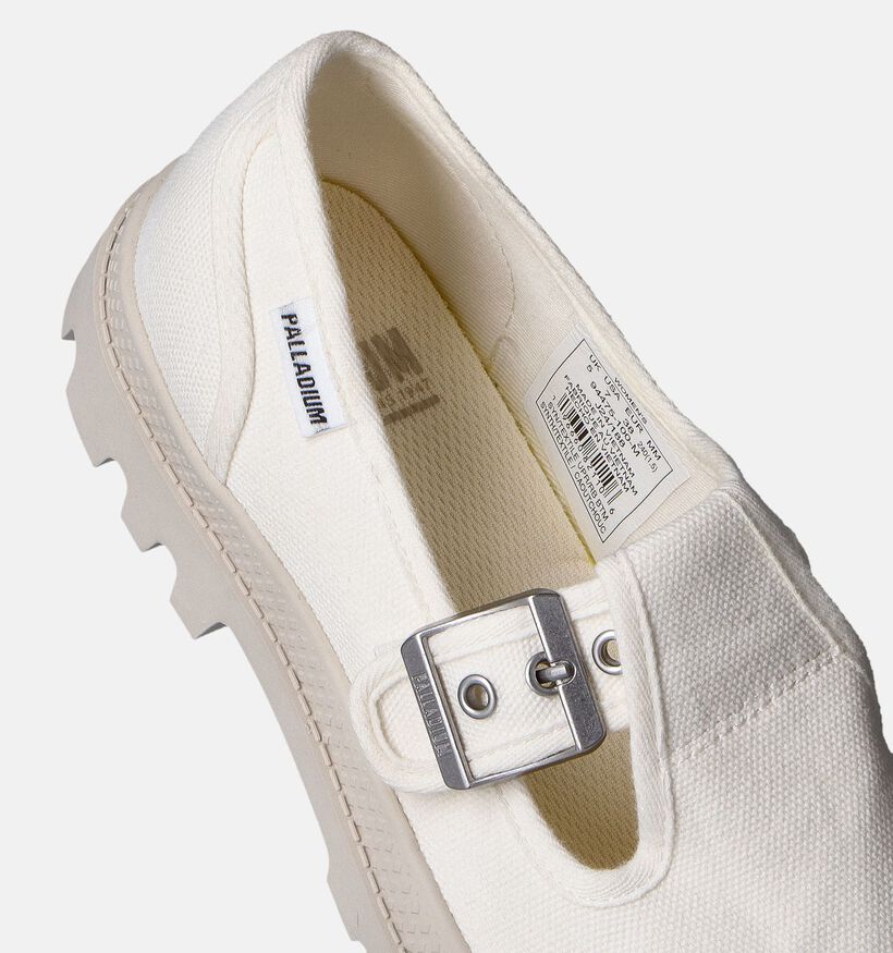 Palladium Pampa M-Jane Chaussures à sangle en Blanc pour femmes (351188)