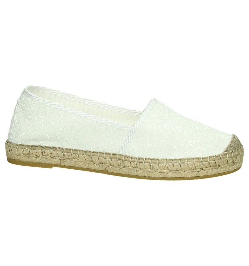 Witte Espadrilles Vidorreta met Glitters, , pdp