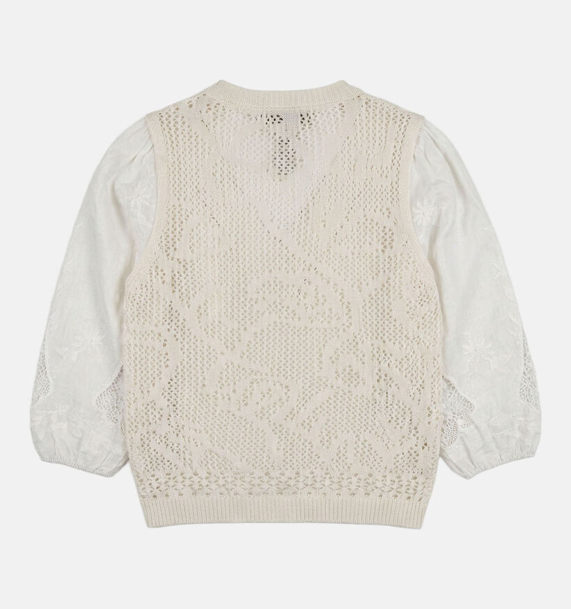 Orfeo Mila Witte Cardigan voor dames (371935)