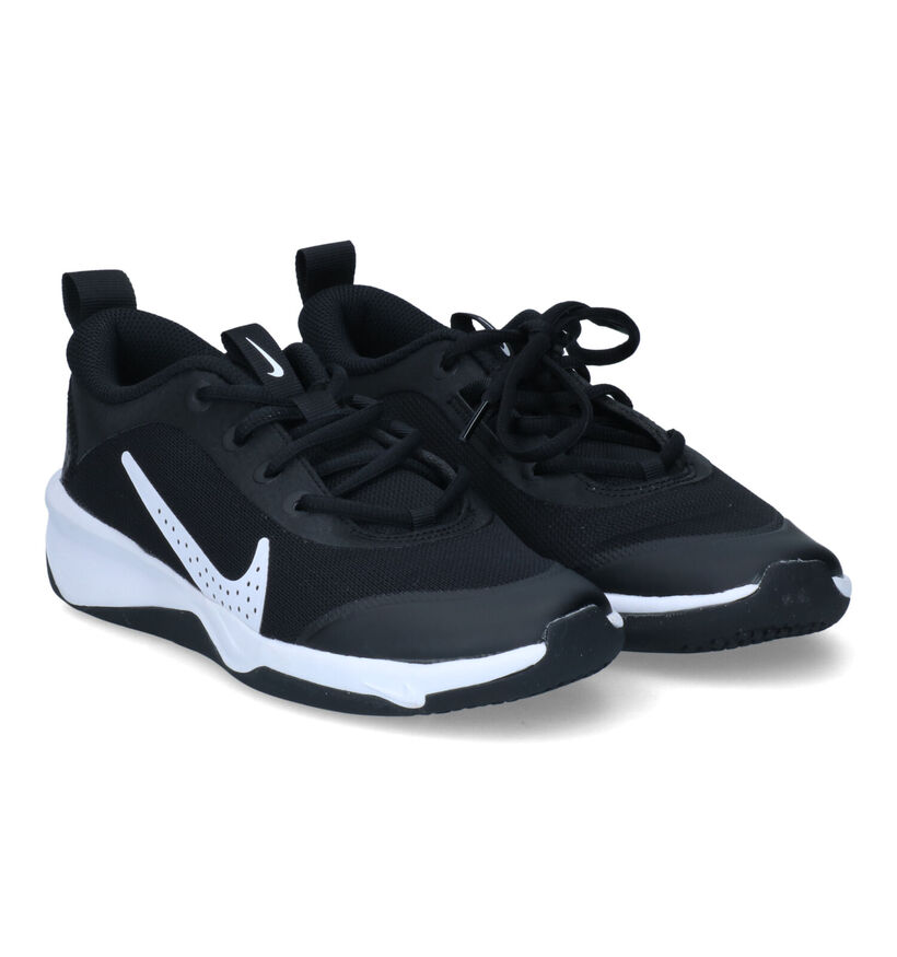 Nike Omni GS Baskets en Noir pour garçons (312222)