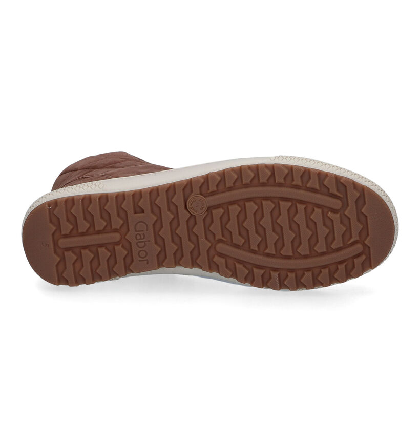 Gabor Bruine Sneakers voor dames (315279) - geschikt voor steunzolen