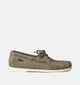 Sebago Dockside Portland Flesh Out Chaussures bateau en Vert kaki pour hommes (353803)