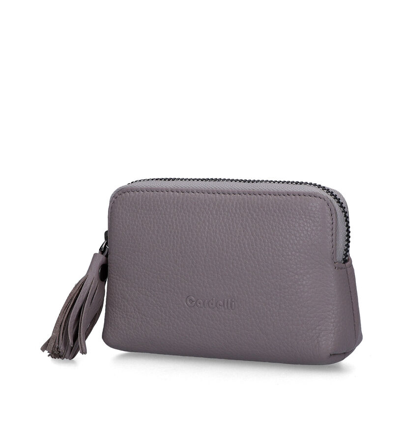 Euro-Leather Porte-monnaie en Noir en cuir (323954)