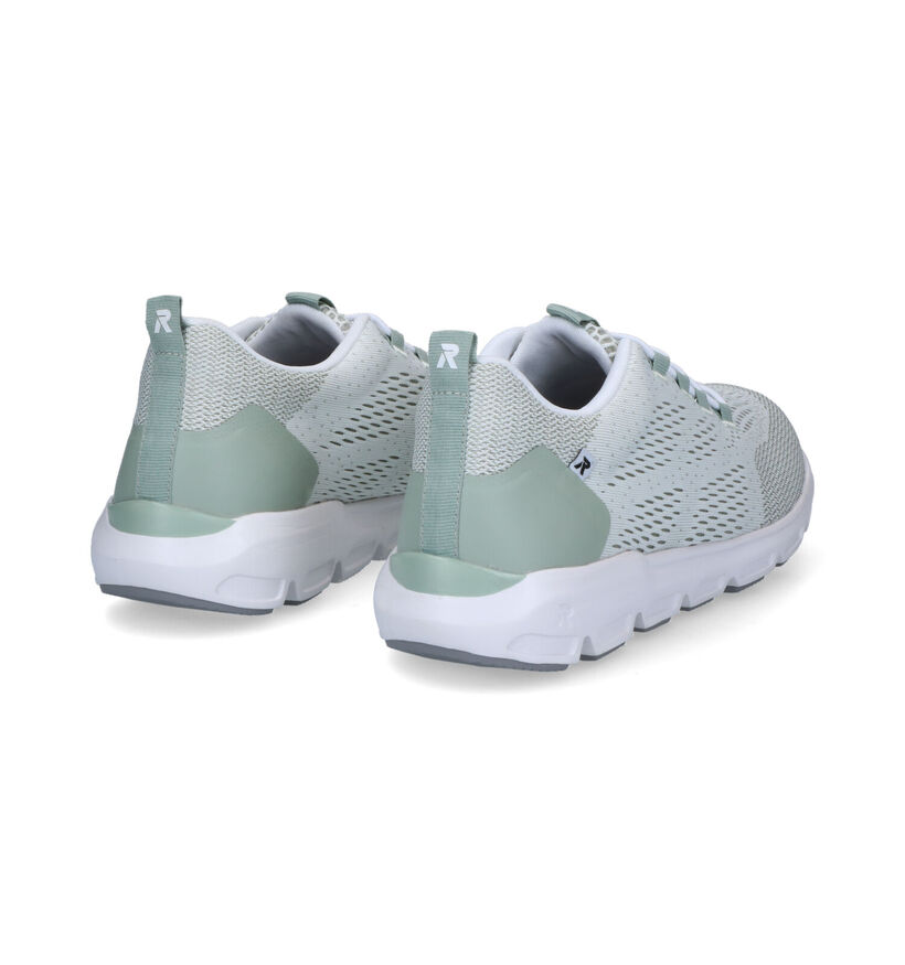 Rieker R-Evolution Groene Slip-on Sneakers voor dames (310167)