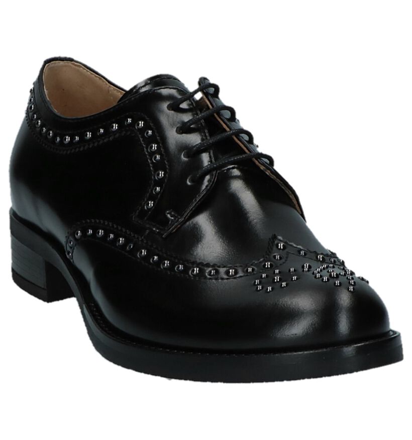 NeroGiardini Oxford Veterschoenen Zwart in leer (226582)