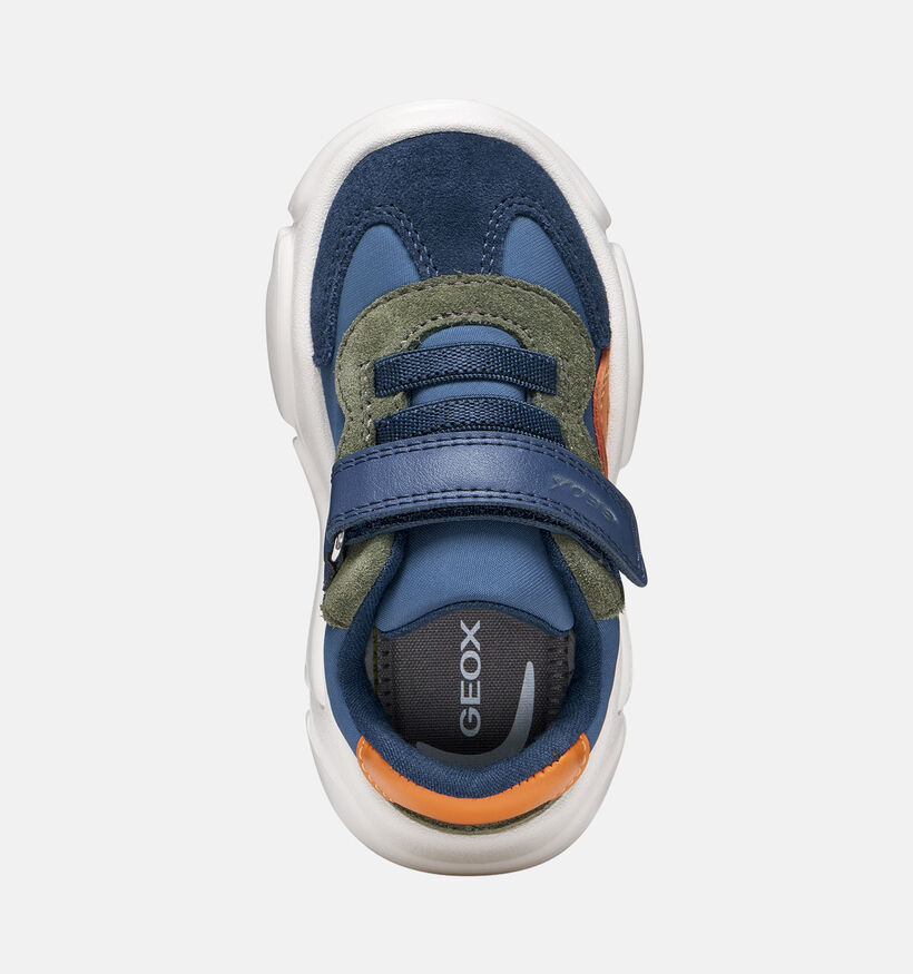 Geox Ciufciuf Blauwe Sneakers voor jongens (376219) - geschikt voor steunzolen