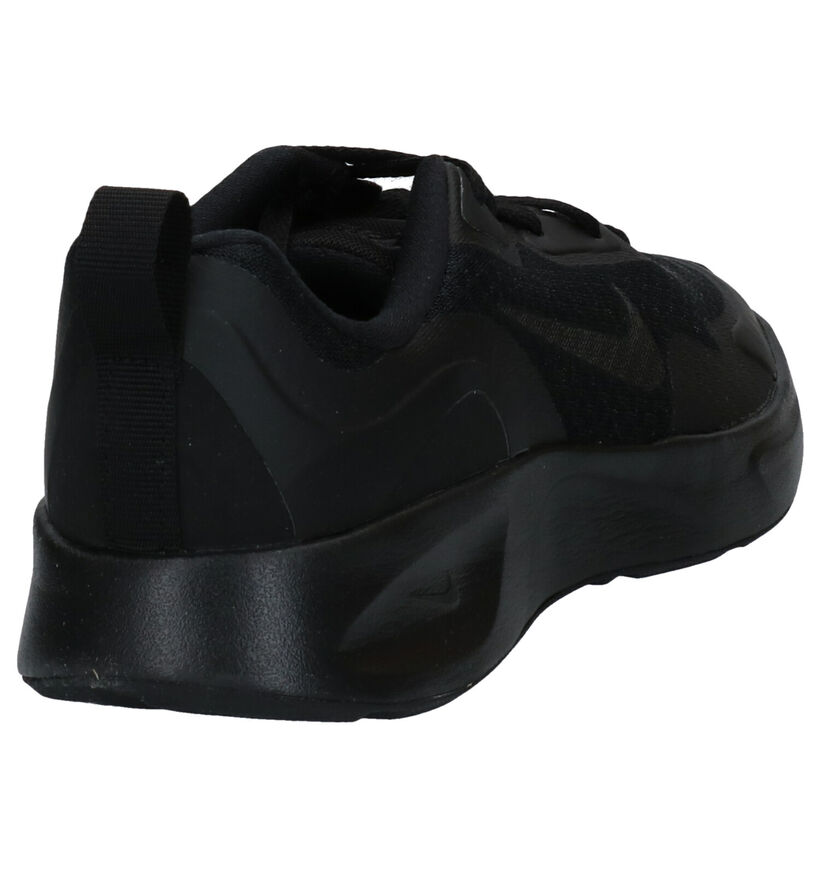 Nike Wearallday Baskets en Noir en textile (291171)