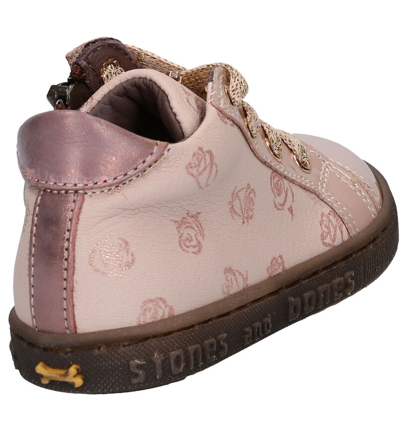 STONES and BONES Bema Roze Babyschoenen in leer (279313)